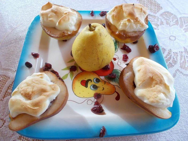 Zapiekane gruszki pod chmurką Zapiekane gruszki pod chmurką