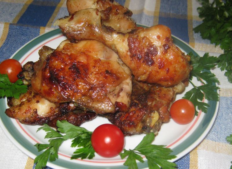 Zapiekane kurze nogi
