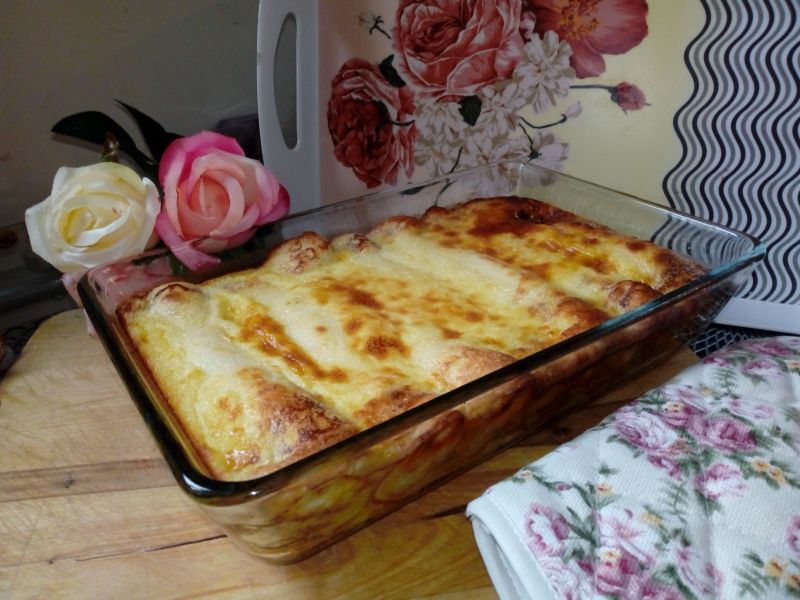 Zapiekane nalesniki z serem