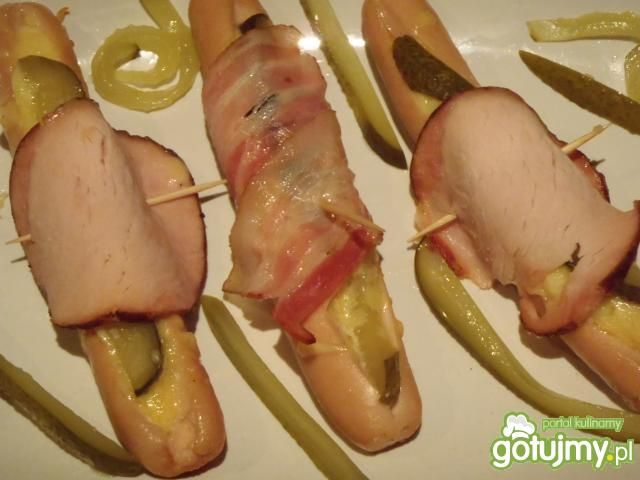 Zapiekane paróweczki