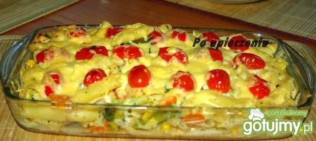Zapiekane Penne z Dodatkami Zapiekane Penne z Dodatkami