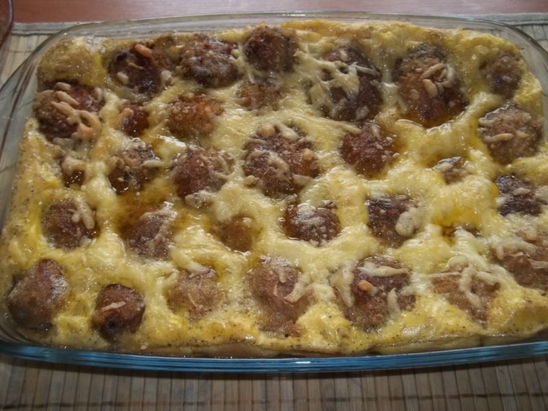 Zapiekane pieczarki Zapiekane pieczarki