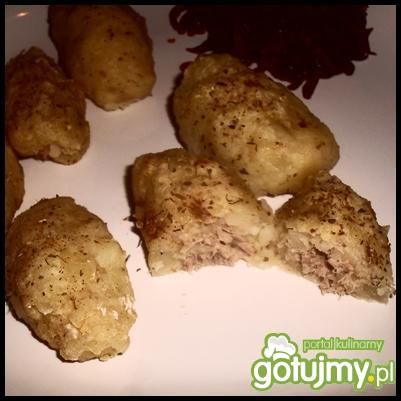 Zapiekane roladki ziemniaczane z tuńczyk Zapiekane roladki ziemniaczane z tuńczyk