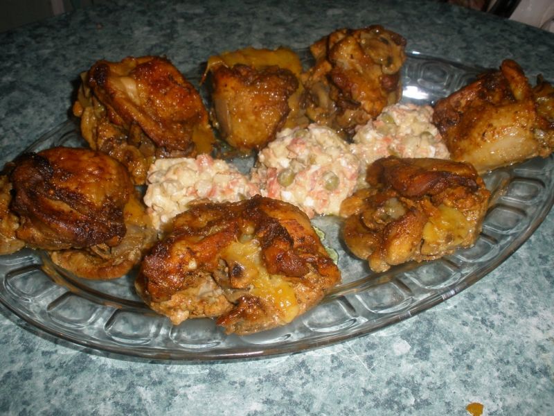 Zapiekane udka na słodko   Zapiekane udka na słodko