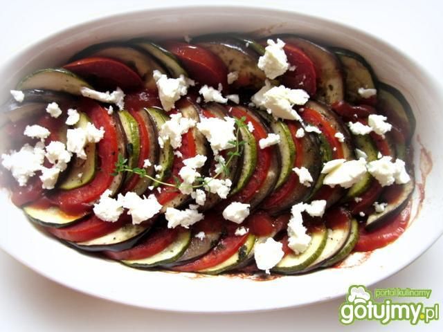 Zapiekane warzywa w pomidorach Zapiekane warzywa w pomidorach