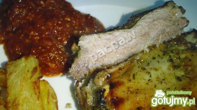 Zapiekane żeberka grillowane Zapiekane żeberka grillowane