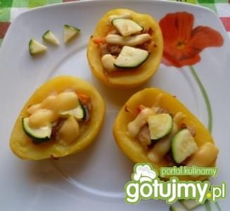 Zapiekane ziemniaki z farszem  Zapiekane ziemniaki z farszem