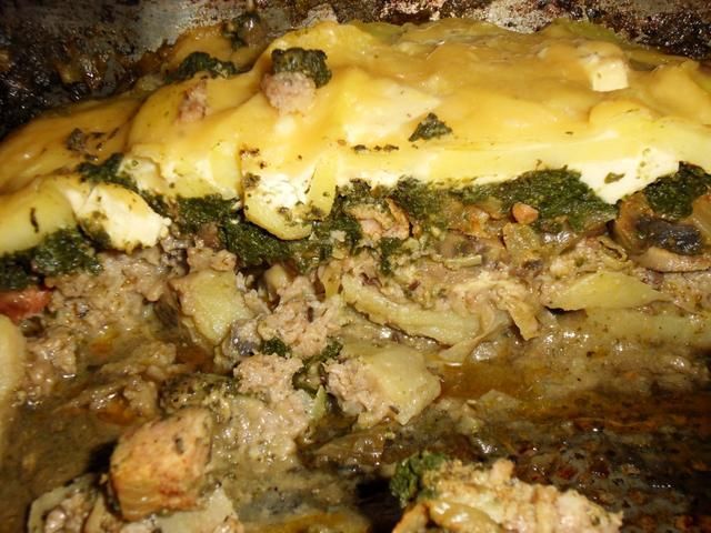 Zapiekanka a la gołąbki Zapiekanka a la gołąbki