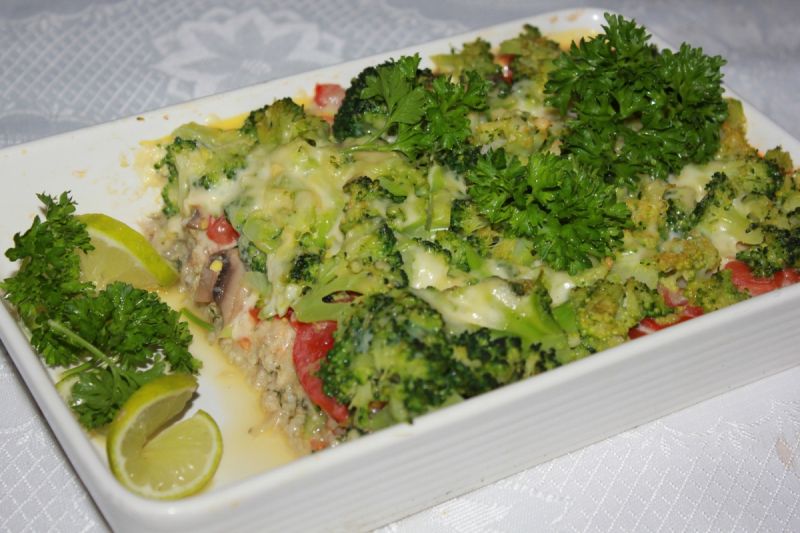 Zapiekanka brokułowa Zapiekanka brokułowa