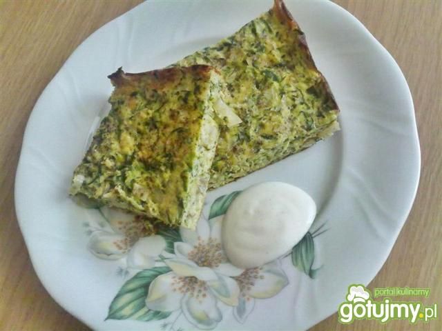 Zapiekanka cukiniowa z serem