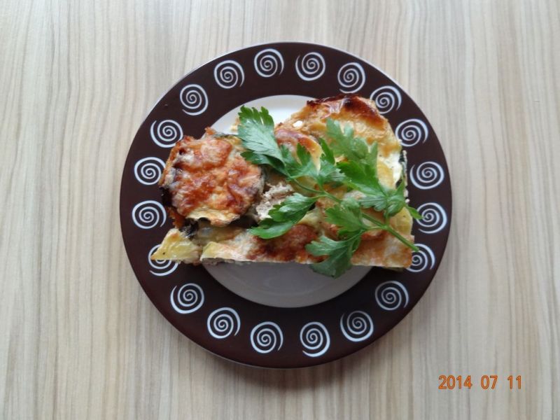 Zapiekanka cukiniowo - ziemniaczana