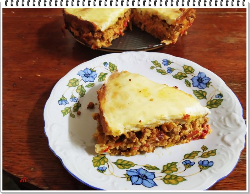 Zapiekanka Eli z tortilli Zapiekanka Eli z tortilli