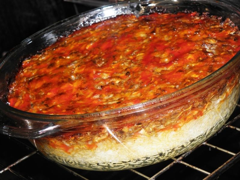 Zapiekanka gyros. Zapiekanka gyros.