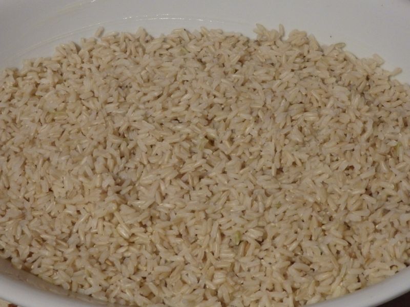 Zapiekanka gyros z ryżem 