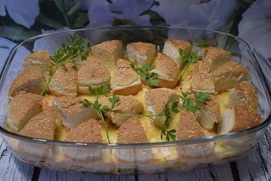 Zapiekanka Hamburger