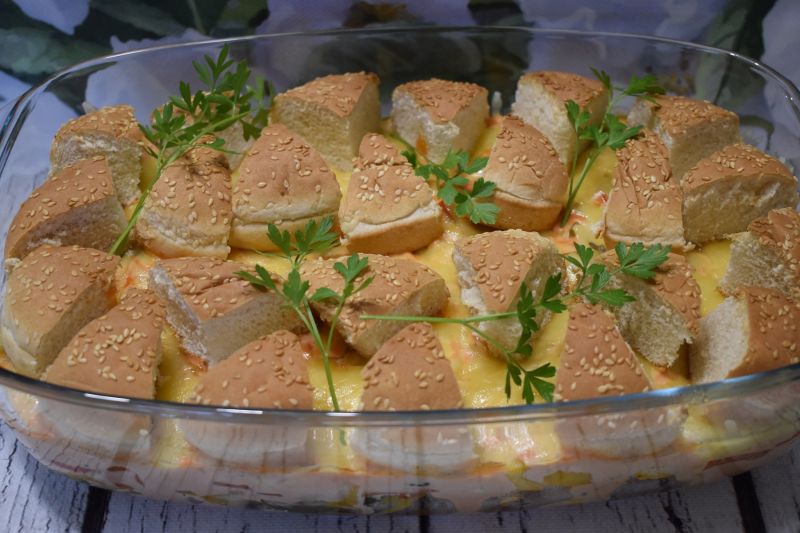 Zapiekanka Hamburger