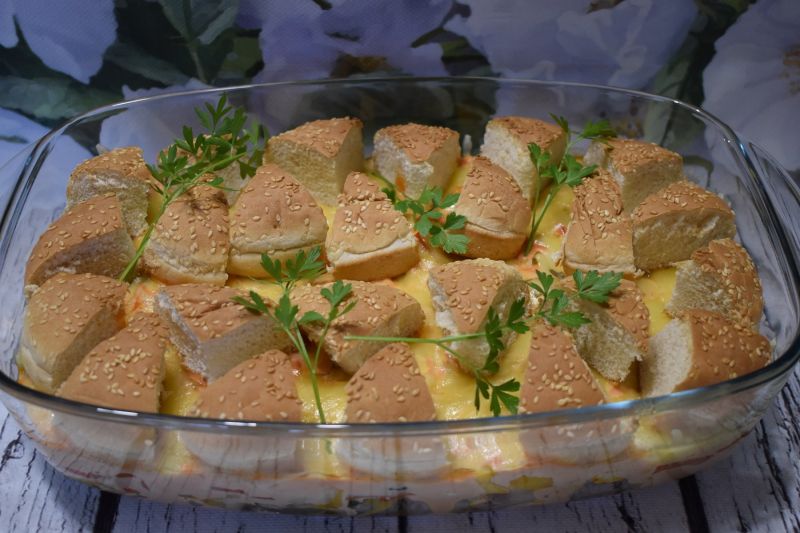 Zapiekanka Hamburger