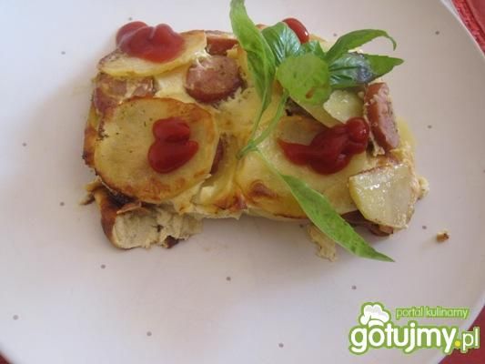 Zapiekanka kartoflana w beszamelu