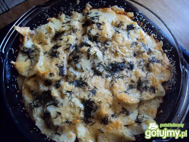 Zapiekanka lipki z grzybami