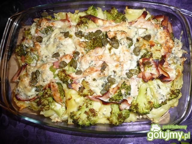 Zapiekanka makaronowa.