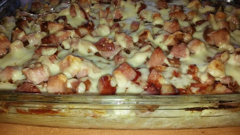 Zapiekanka makaronowa Gosi Zapiekanka makaronowa Gosi