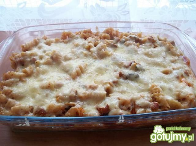 Zapiekanka makaronowa wg Gosi Zapiekanka makaronowa wg Gosi