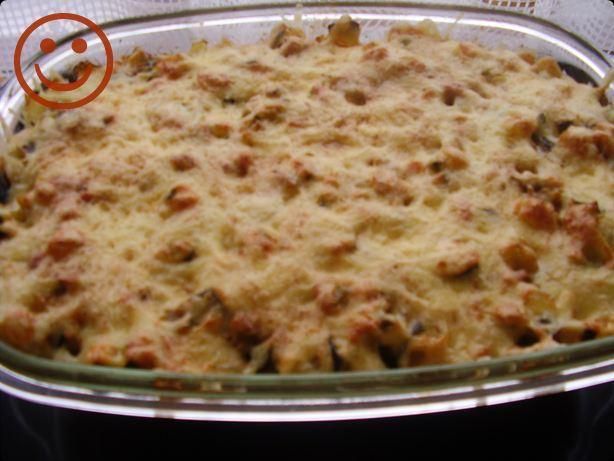 Zapiekanka makaronowa z cukinią Zapiekanka makaronowa z cukinią