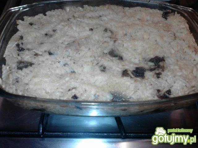 Zapiekanka makaronowa z jabłkami Zapiekanka makaronowa z jabłkami