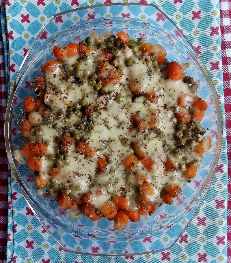 Zapiekanka makaronowa z mięsem i brukselką Zapiekanka makaronowa z mięsem i brukselką