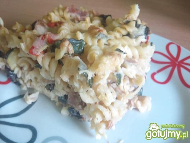Zapiekanka makaronowa z warzywami 3 Zapiekanka makaronowa z warzywami 3