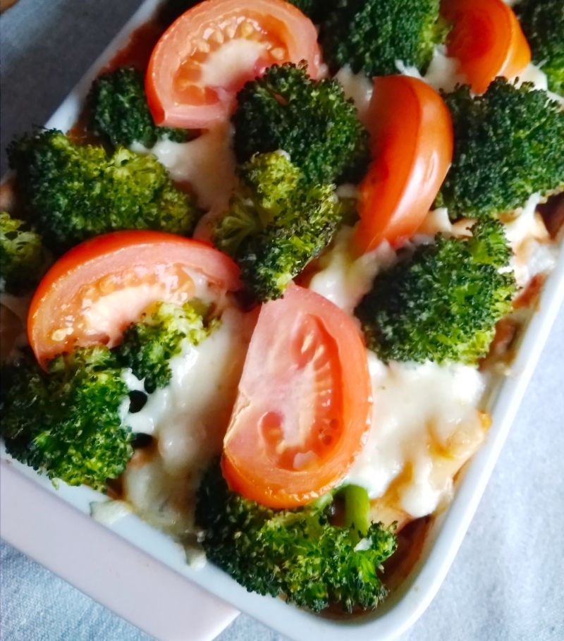 Zapiekanka makaronowa z warzywami