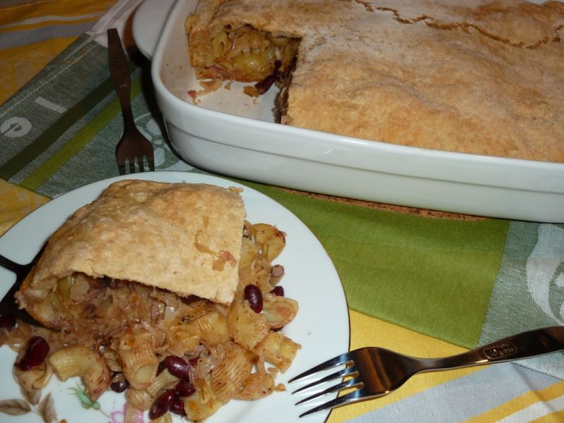 Zapiekanka makaronowo-kapuściana Zapiekanka makaronowo-kapuściana