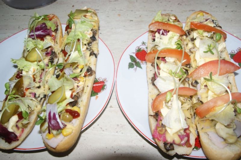 Zapiekanka na bagietce - trochę inaczej