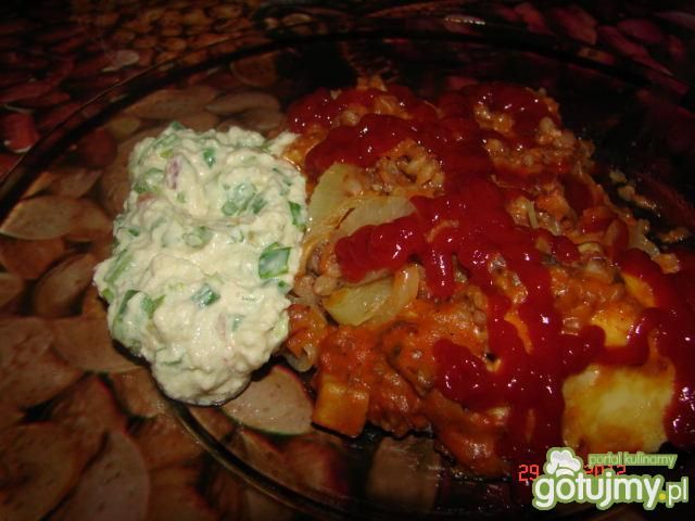 Zapiekanka postna - warzywna Zapiekanka postna - warzywna