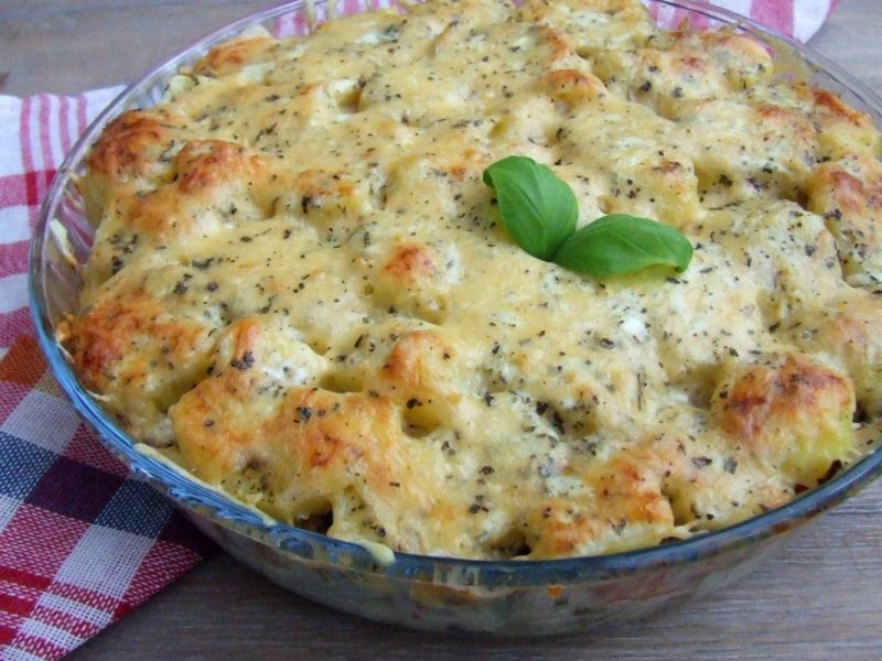 Zapiekanka rybna z ziemniakami Zapiekanka rybna z ziemniakami