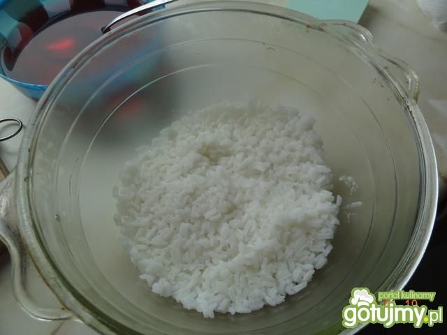 Zapiekanka ryżowa z kaszą manną