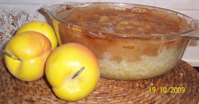Zapiekanka ryżowo-jabłkowa Zapiekanka ryżowo-jabłkowa