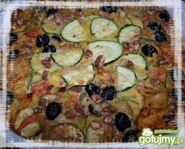 Zapiekanka warzywna z makaronem 2