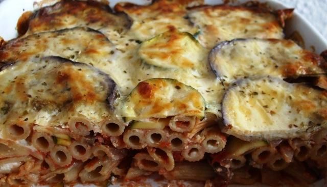 Zapiekanka z baklazanem i cukinia Zapiekanka z baklazanem i cukinia