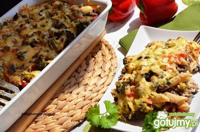 Zapiekanka z brokułami i..