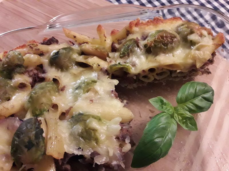 Zapiekanka z brukselką Zapiekanka z brukselką