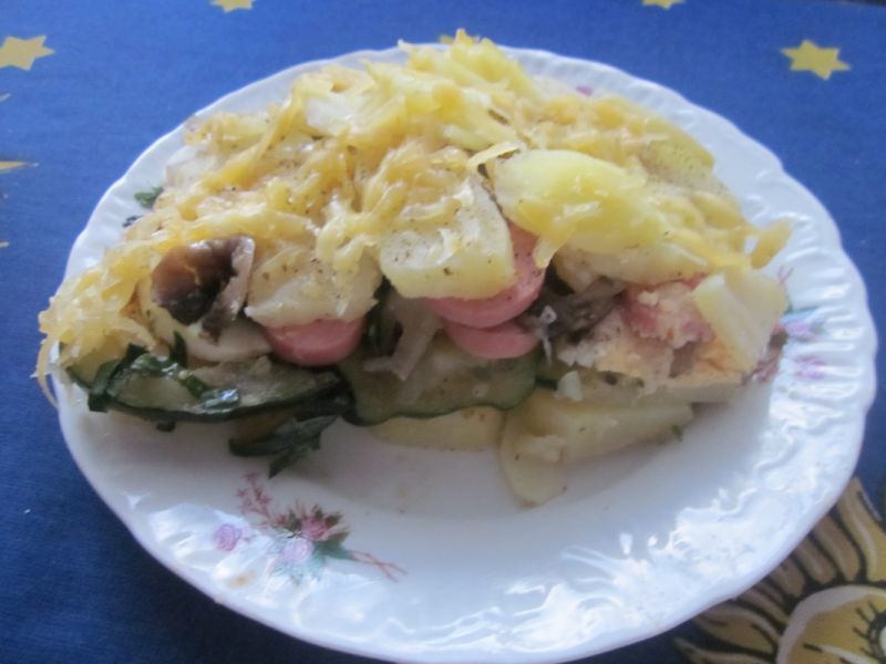 Zapiekanka z cukinią