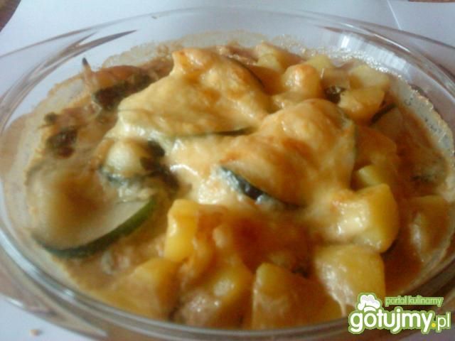 zapiekanka z cukinią zapiekanka z cukinią