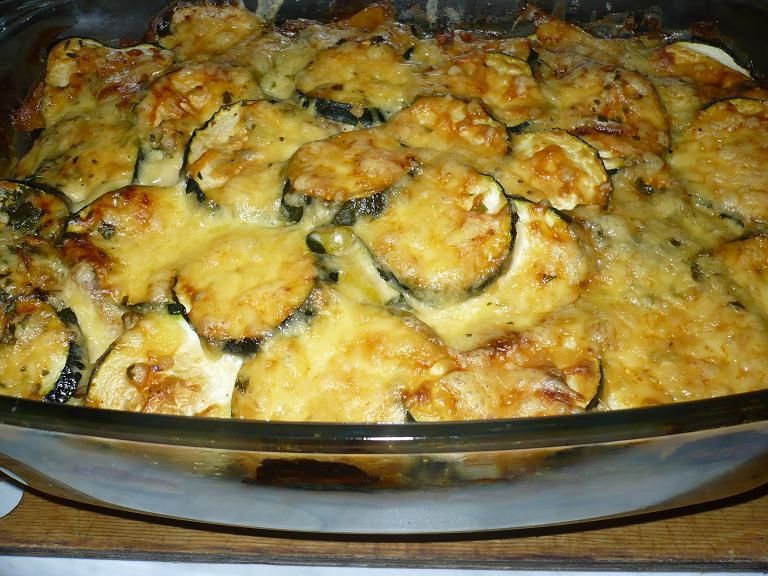 Zapiekanka z cukinii Zapiekanka z cukinii