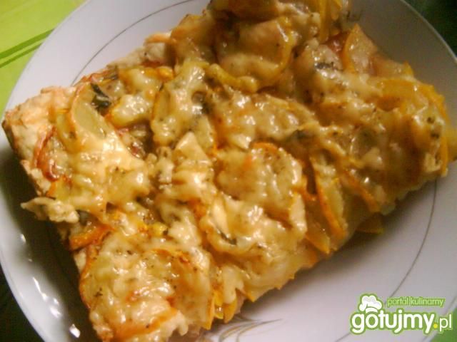 Zapiekanka z cukinii - prawie jak pizza Zapiekanka z cukinii - prawie jak pizza