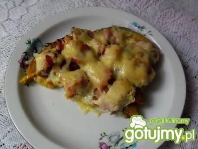 Zapiekanka z czerstwego chleba