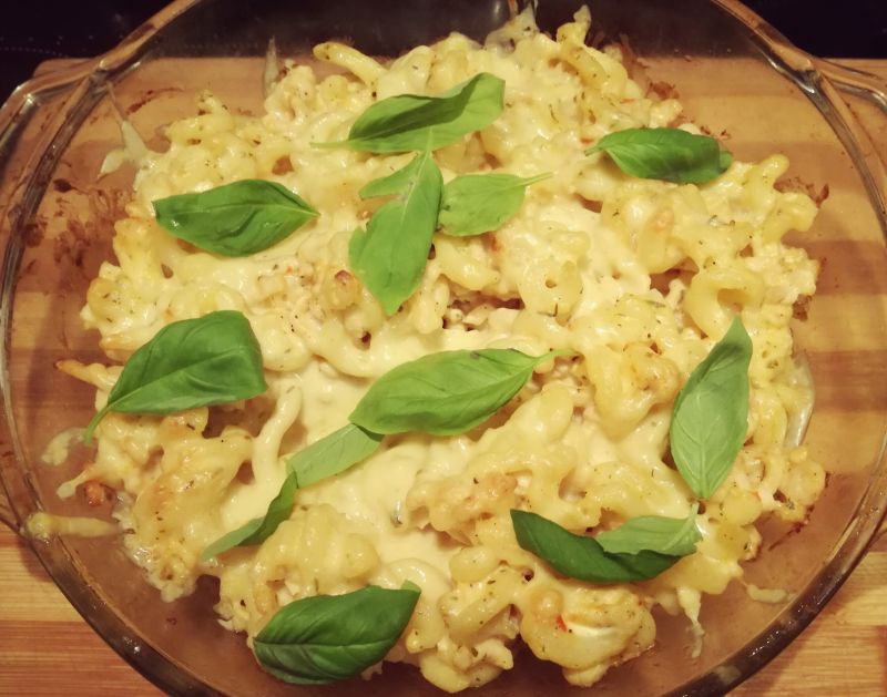 Zapiekanka z fusilli Zapiekanka z fusilli