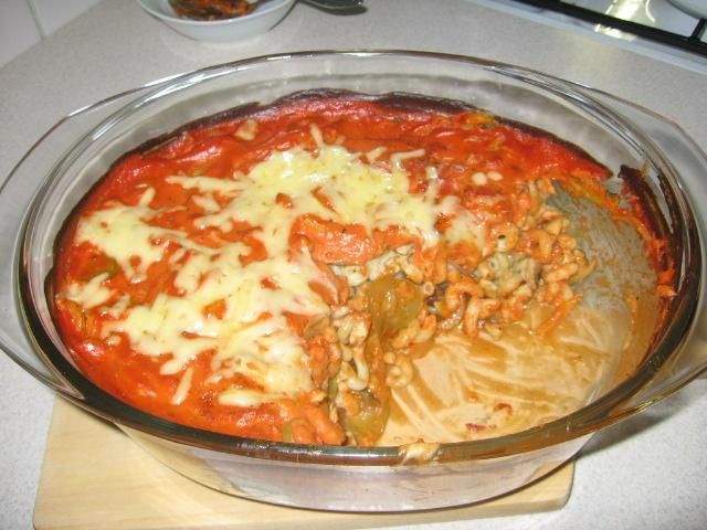 Zapiekanka z fusilli corti Zapiekanka z fusilli corti