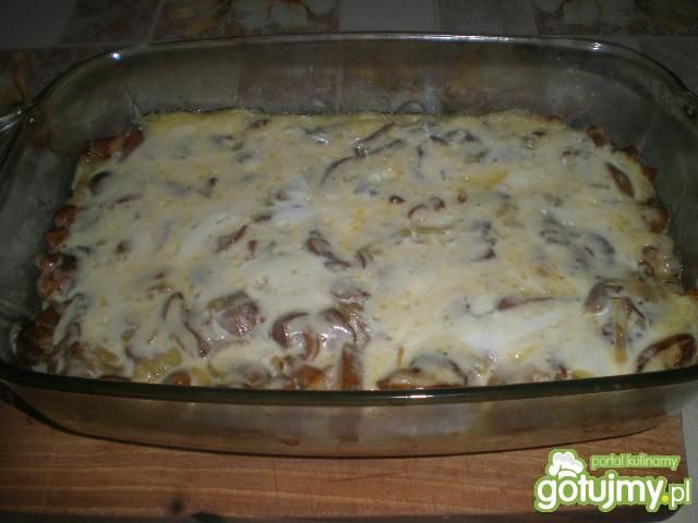 Zapiekanka z grzybami