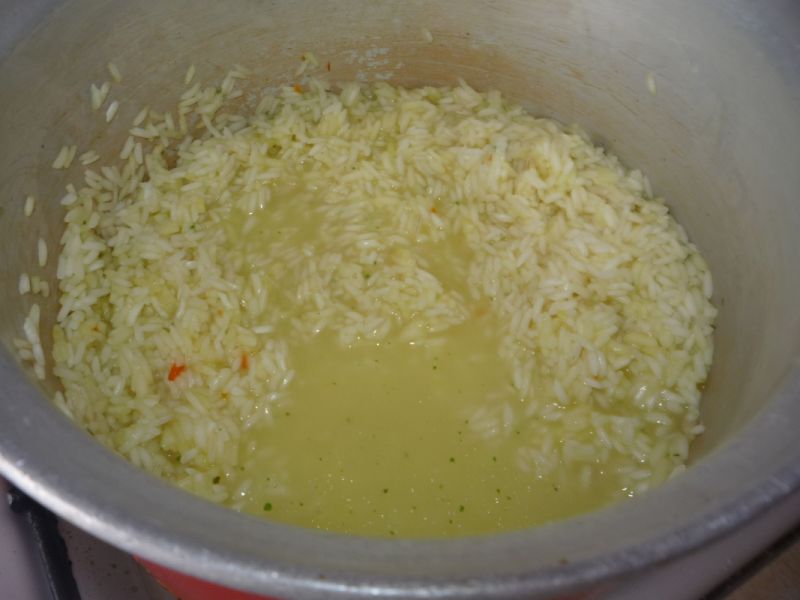 Zapiekanka z grzybami i ryżem